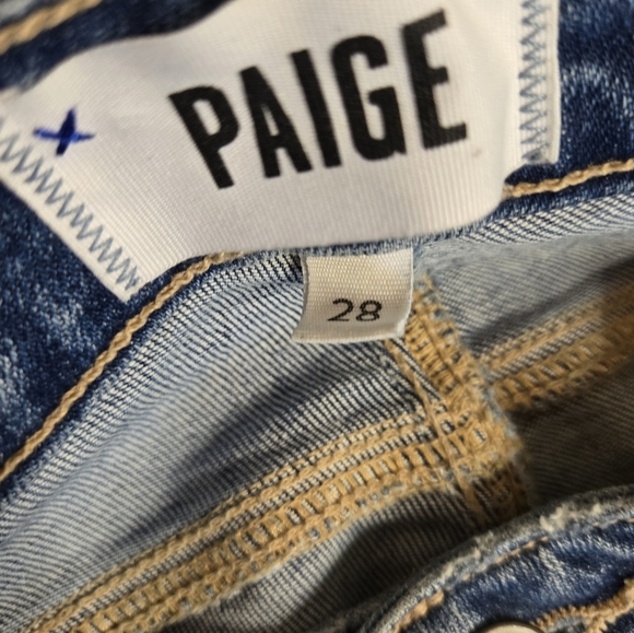 Paige Women’s Skinny Jeans Size 28 – Medium Wash Stretch Denim - Picture 3 of 6